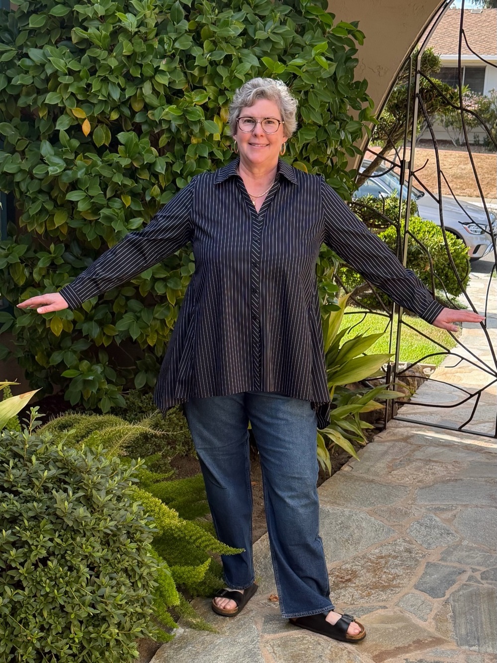 Stella Carakasi Black and White Blouse